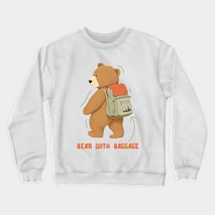 Bear With Baggage Crewneck Sweatshirt